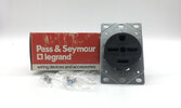 Pass & Seymour 5740 Flush Receptacle - with Box